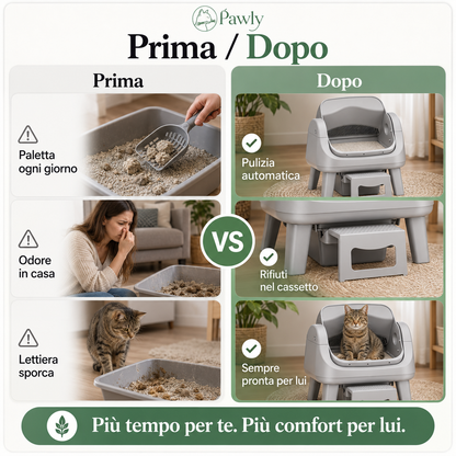 Lettiera Autopulente